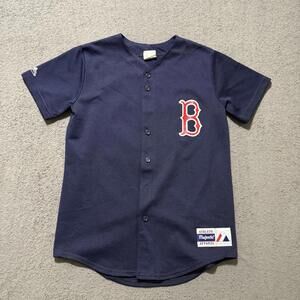 Vintage 90s #24 Ramirez Majestic Jersey Size XL Youth